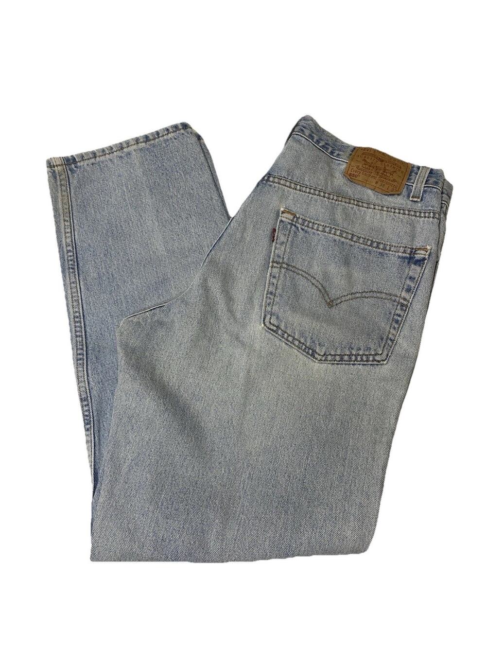 Vintage Levi’s Men’s 550 Relaxed Denim Jeans Size 36/32 Made In The USA